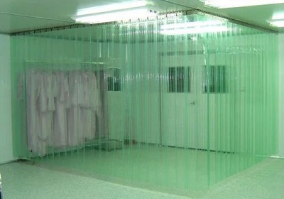 Plain Transparent PVC Strip Curtain